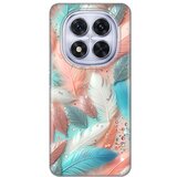  Torbica Silikonska Print za Xiaomi Redmi Note 14 Pro 5G (EU) Pastel Feathers Cene