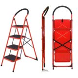 Olimp Sport SuperStep Kućne Čelične Merdevine 4+0 | Eponuda.com