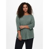 Only Carmakoma Majica 'Martha' zelena / črna | Shoptok.si
