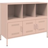  The Living Store Komoda roza 100,5x39x79 cm hladno valjano jeklo - Komoda, (21495963) | Shoptok.si