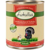 Lukullus Varčno pakiranje 24 x 800 g po posebni ceni - Divji zajec & puran Cene