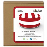  Tabure na napuhavanje Aktive prugasto Kolonijalni 53 x 23 x 53 cm (4 kom.) | shoptok.hr