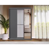 P & B OMARA Z DRSNIMI VRATI, barve grafita | Shoptok.si