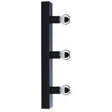 PAULMANN 80097 - 3xE14/40W IP44 Osvetljenje za ogledalo REGULA 230V crno | Eponuda.com