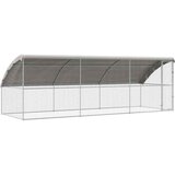 Kavez za piliće 3 kom. Srebrna 600 x 200 x 200 cm | shoptok.hr