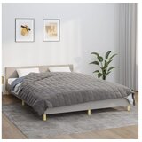  Obtežena odeja siva 200x225 cm 13 kg blago | Shoptok.si