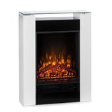 Klarstein Studio 5, električni kamin, ventilator za topli zrak, bijela | shoptok.hr