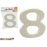  Števila Pincello AR1607070 Števila 8 polistiren (12 kosov) | Shoptok.si