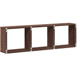  Zidni ormarić boja smeđeg hrasta 100x16x30 cm konstruirano drvo | shoptok.hr