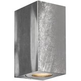Nordlux Spoljašnje zidno svetlo CANTO 2xGU10/28W/230V IP44 srebrno | Eponuda.com