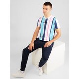 Hollister Majica modra / roza / črna / bela | Shoptok.si