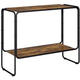  Komoda Dimljeni hrast 93.5 x 38 x 75 cm Prerađeno drvo Slike