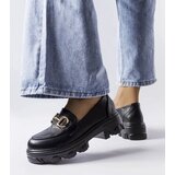 Gemre Black loafers with a buckle Mason | ePonuda.com