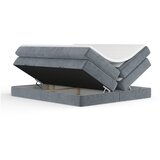 Maison de Rêve Temno siva boxspring postelja s prostorom za shranjevanje/brez vzglavja 160x200 cm Juniper – | Shoptok.si