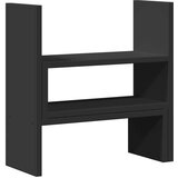  Organizator za stol podesivi crni 40x17x41 cm konstruirano drvo | shoptok.hr