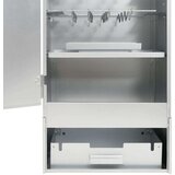  Pečica za dimljenje z mizo galvanizirano jeklo, (20722856) | Shoptok.si