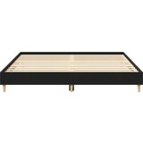  Krevet Crni hrast 200x200 cm | shoptok.hr
