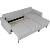 MID.YOU KOTNA SEDEŽNA GARNITURA, svetlo siva | Shoptok.si