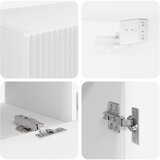  Set TV komoda Zidne 6 pcs Bijelo Konstruirano drvo | shoptok.hr