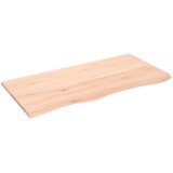  Kupaonska radna ploča 100x50x2 cm netretirano masivno drvo | shoptok.hr