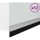  Samoljepljivi pečati za vrata 12 pcs Srebrno 100 cm | shoptok.hr