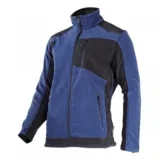 jakna iz fleeca navy plava-crna vel.S