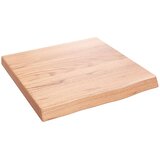  Kupaonska radna ploča svjetlosmeđa 40x40x(2-4) cm masivno drvo | shoptok.hr