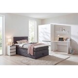 XORA POSTELJA BOXSPRING 120 cm x 200 cm , tekstil antracit | Shoptok.si