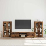  Set TV komoda FLORIN 3 pcs Staro drvo Konstruirano drvo | shoptok.hr
