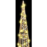 vidaXL Božično drevo med 90 LED 3 pcs Toplo bela 40 cm 60 cm 80 cm PET | Shoptok.si