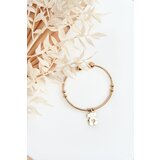 Boto Women's Slip-On Steel Bracelet Bear Gold | ePonuda.com
