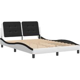  Okvir kreveta s LED-om bez madraca Zadar bijelo-crni 140 x 190 cm | shoptok.hr