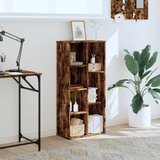  Regal za knjige boja hrasta 50x25x105 cm konstruirano drvo Smeđa | Shoptok.si