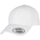 Flexfit premium curved visor snapback cap white one size Cene