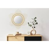 Kayoom STENSKO OGLEDALO, 70/70/2 cm les, steklo, leseni material | Shoptok.si