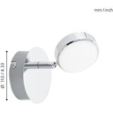 Eglo salto reflektor/1, led, 1x5,4w, 640lm, krom | shoptok.hr