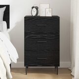  Noćni ormar Crni hrast 40 x 40 x 66 cm Konstruirano drvo | shoptok.hr