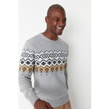 Trendyol Muški džemper Patterned | shoptok.hr