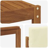  Set vanjskih sofa 7 kom. Prirodna i krem | shoptok.hr