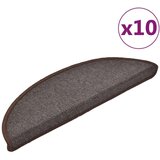  Otirači za stepenice 10 kom 56x17x3 cm boja kave | shoptok.hr