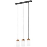  Visilica na sajli MARKUS 3xE27/15W/230V crna/hrast | Eponuda.com