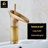 Kranig Kraanwerk dizajnerska kopalniška pipa | topla + hladna voda | nalijte kelih | visok + nizek model, (21670335) Cene