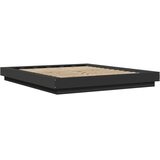  Okvir kreveta s LED svjetlima crni 160x200 cm konstruirano drvo | shoptok.hr