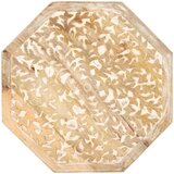  Bočni stolić Ø 48 cm od masivnog drva manga | shoptok.hr