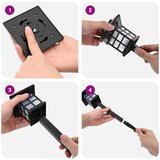  Solarna svjetla za vanjsku upotrebu s tlošcem 24 pcs 38,5 cm PP | shoptok.hr