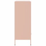  Visoka komoda ružičasta 68x39x101,5cm od čelika | shoptok.hr