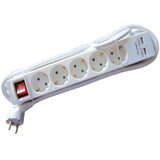  PP515P 2USB 5V 0,5A produžna priključnica 5/1,5 | shoptok.hr