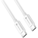 forcell kabel Type-C na Type-C QC4.0 5A/20V PD100W C339 2m bel | Shoptok.si