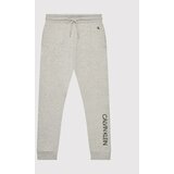 Calvin Klein Jeans Spodnji del trenirke Institutional IB0IB00954 Siva Regular Fit | Shoptok.si