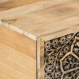  Stolić za kavu 80 x 50 x 40 cm od masivnog drva manga | Eponuda.com